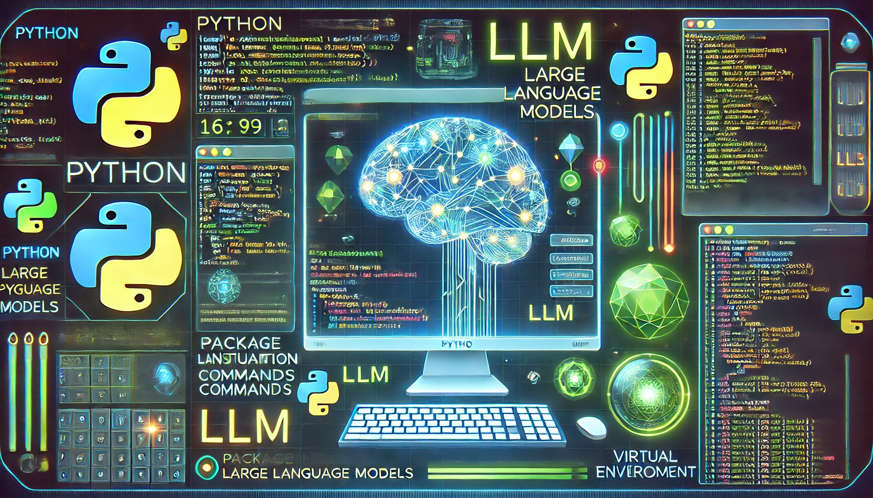 Totally Fundamental Knowledge for Newbies to Start Playing with Python and LLMs
