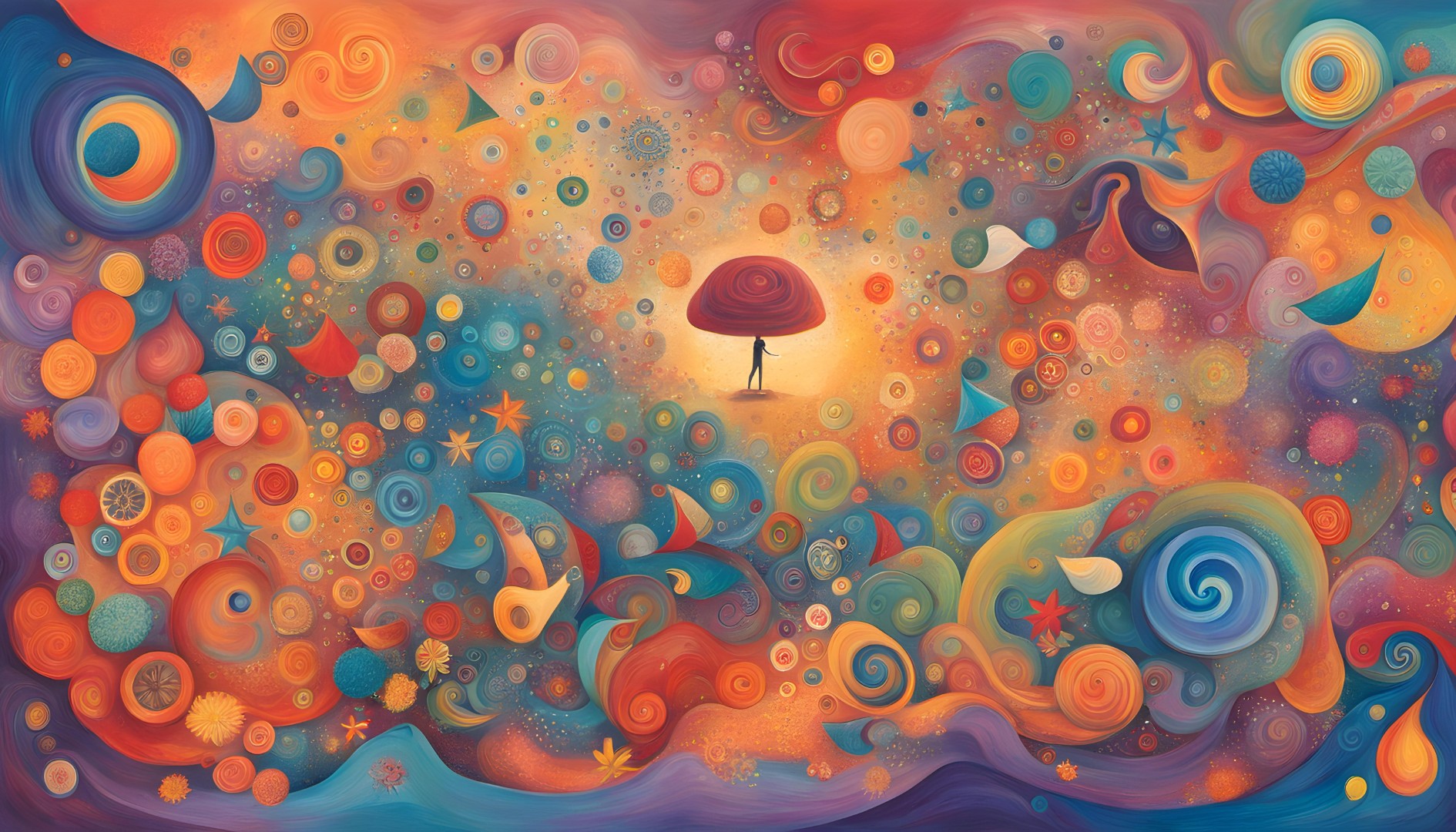 Creative Freelancer – Visuals for an online course on creativity — playful, colorful, full of metaphors
