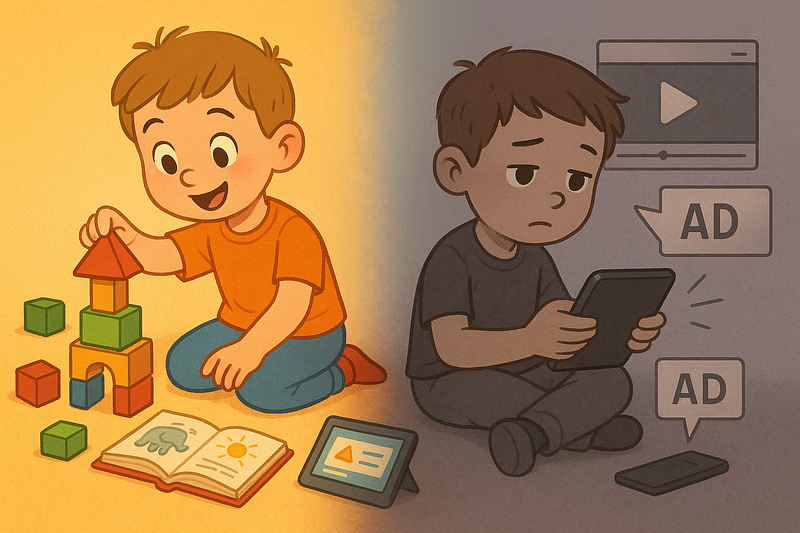 From Active Play to Passive Screens: The Cognitive Cost of Modern Entertainment

