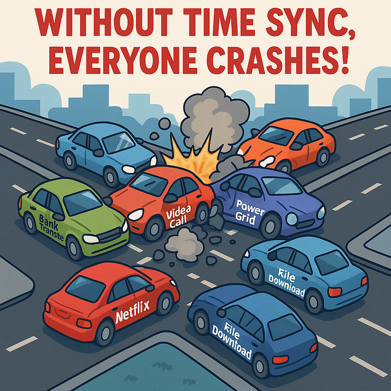 The Internet’s Hidden Lifeline: Why We Owe Everything to Time Sync
