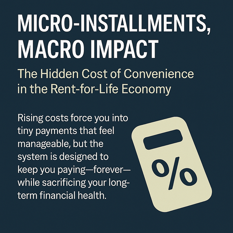 Micro-Installments, Macro Impact: The Hidden Cost of the BNPL Economy
