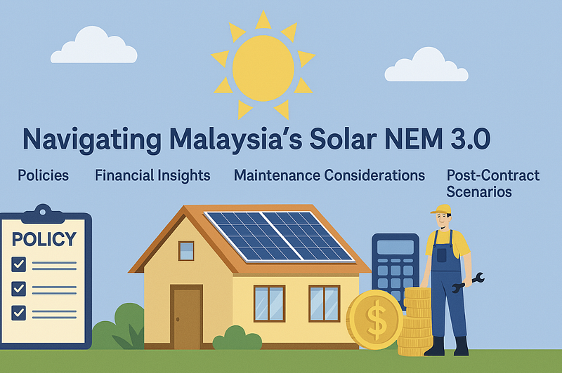 Malaysia Solar NEM 3.0: Is It Worth It? Financial Breakdown and What Happens After 10 Years
